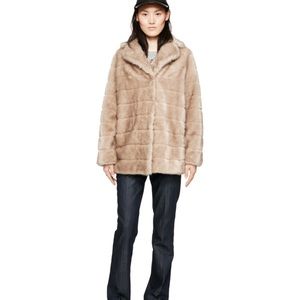 Kate Spade Faux Mink Coat
